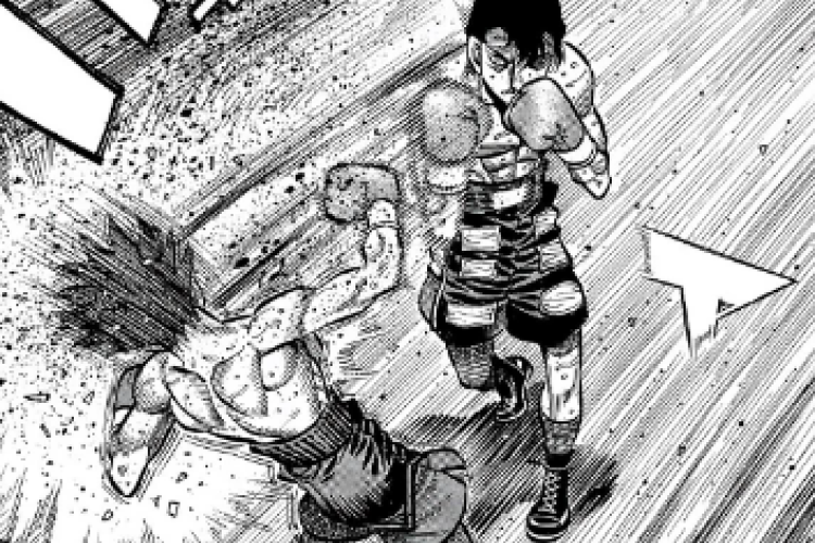 RAW Manga Hajime no Ippo Chapter 1501 English Scan, The Impressive Deadly Blow