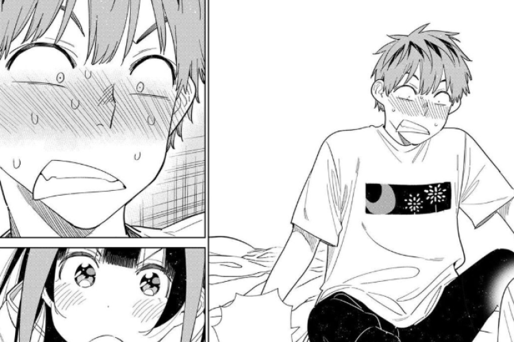 Manga Rent A Girlfriend Chapter 389 in Eng Scan Update, Kazuya Still Thinking About Chizuru